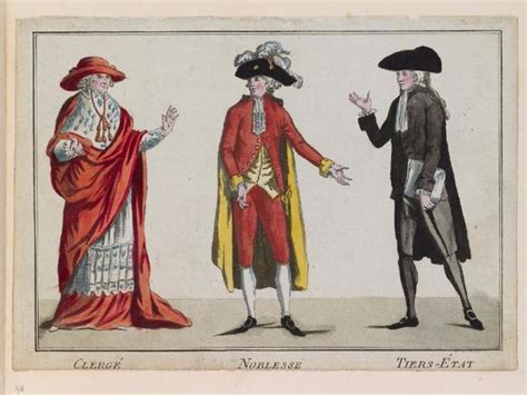 The Three Estates Clergy Nobility And Everyone Else French
