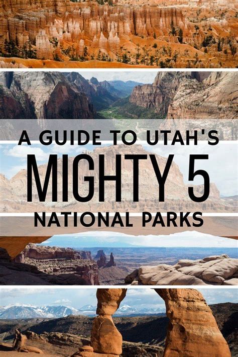 An Ultimate Guide To Utahs Stunning Mighty 5 National Parks Utah