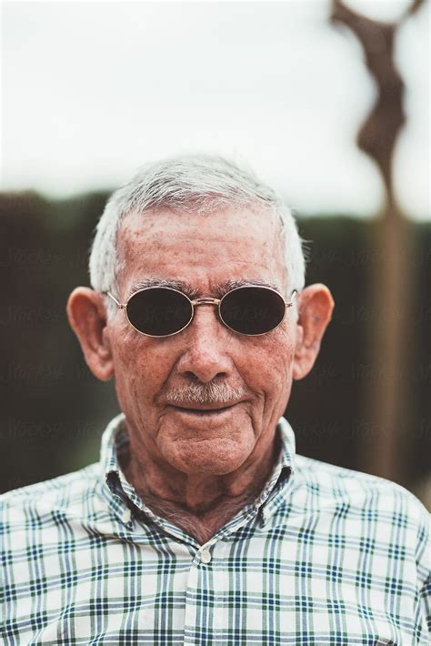 Photograph Portrait Of My Grandfather With Sunglasses By Stocksy