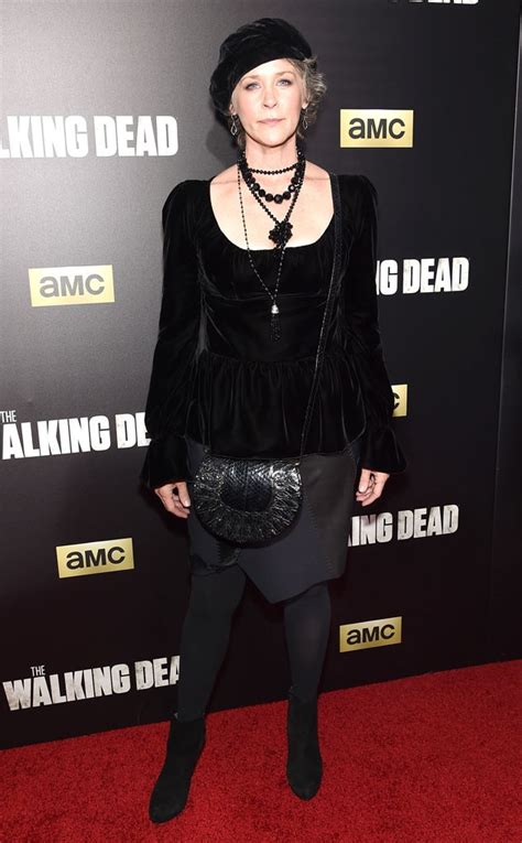 Melissa Mcbride From The Walking Dead Stars At Season 6 Premiere E News