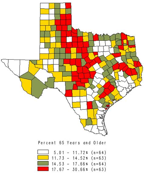 Population Map Of Texas