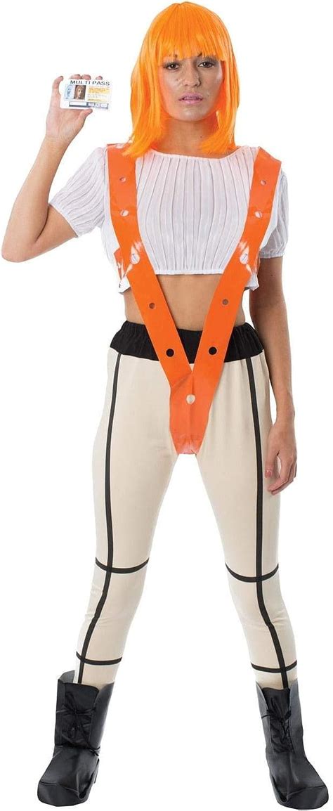 Leeloo Fifth Element Adult Costume Clothing