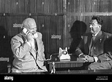 Nikita Chruschtschow und Leonid Breschnew, 1962 Stockfotografie - Alamy