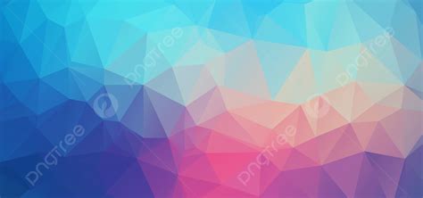 Blue Tiled Low Side Triangle Geometric Abstract Gradient Background