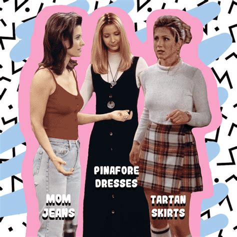 90s Fashion Styles From Friends Tv Show Monica Geller