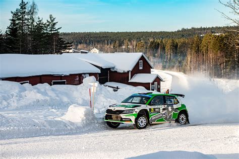 Rally Sweden 2022 Škoda Storyboard
