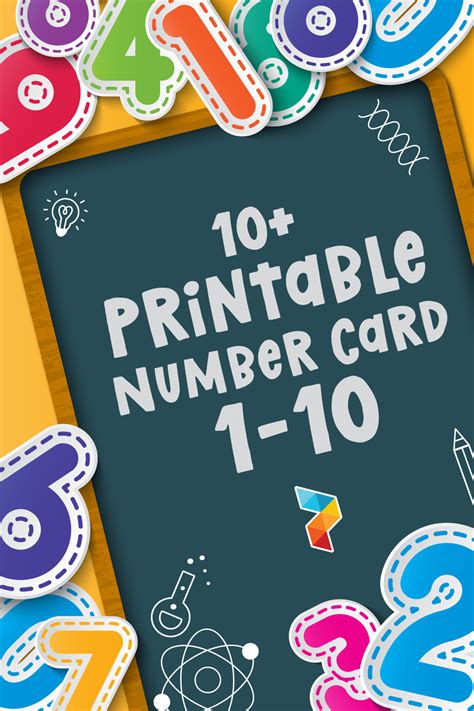 10 Best Printable Number Card 1 10 Pdf For Free At Printablee