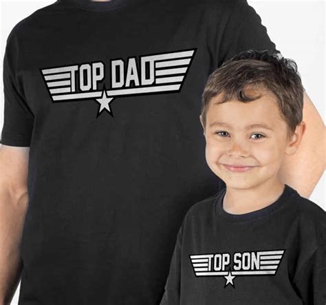 Camisetas Para Padres E Hijos Camiseta Top Papá E Hijo Tenvinilo