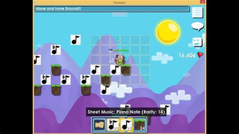 growtopia music tutorial hall of fame youtube