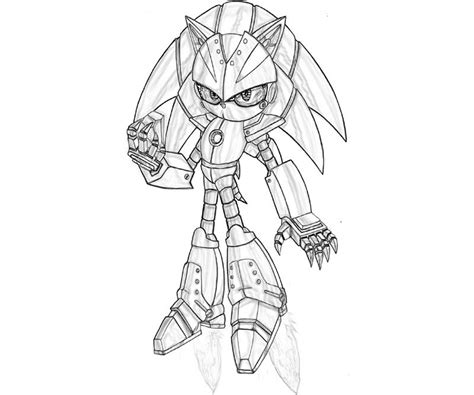Metal sonic free coloring pages. Sonic Generations Metal Sonic Diamond | Surfing