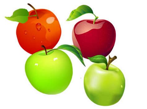 Много разноцветных яблок - картинка №11306 | Printonic.ru