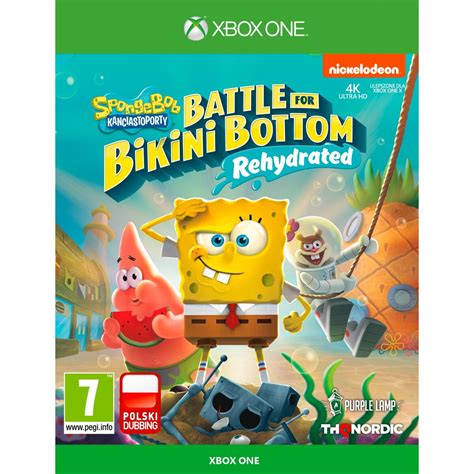 Spongebob Squarepants Battle For Bikini Bottom Rehydrated Gra Xbox One Kompatybilna Z Xbox