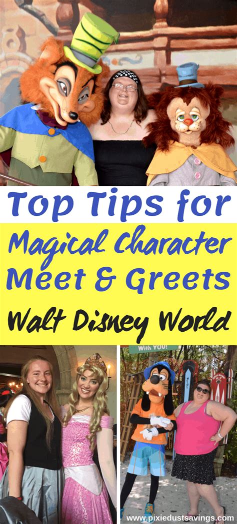 Top Tips For Magical Character Meet And Greets At Disney World Disney