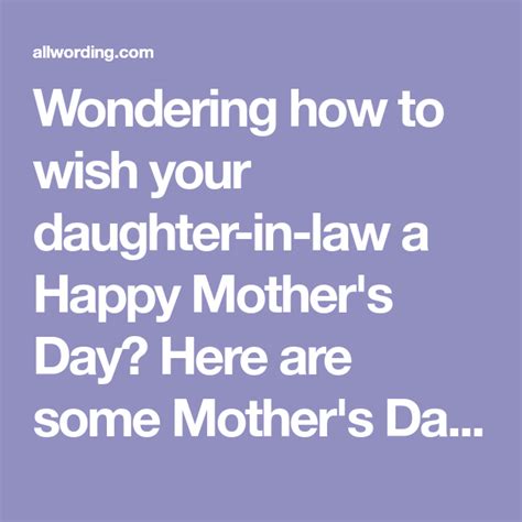 33 Nice Mothers Day Messages For Your Daughter In Law Happy Mothers Day Daughter Mother Day