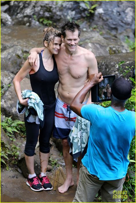 Kevin Bacon Shirtless In Hawaii With Kyra Sedgwick Photo Kevin Bacon Kyra Sedgwick