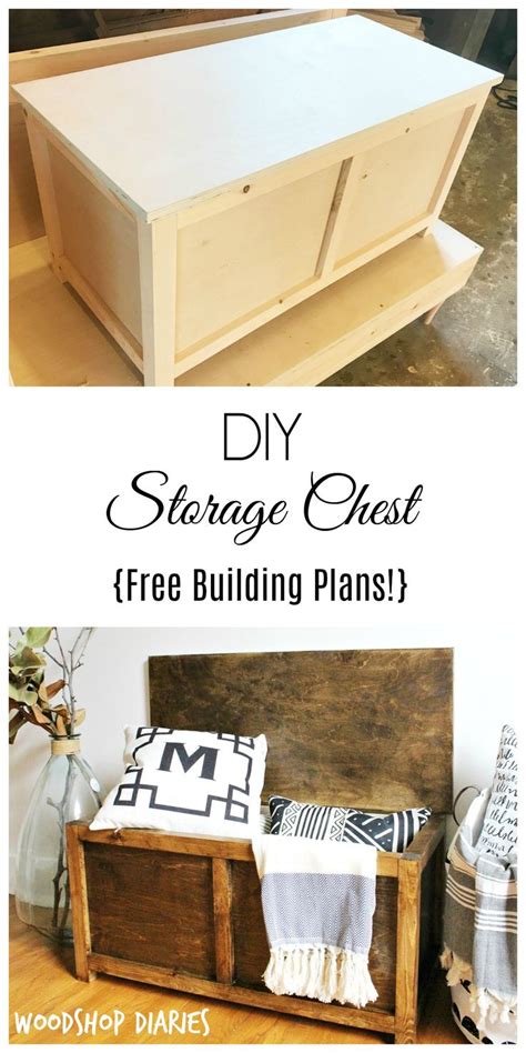 Diy Storage Chest How To Build In 5 Easy Steps Building Plans