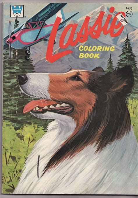 Lassie Coloring Book Lassie The Brave Collie Comes To Th Flickr