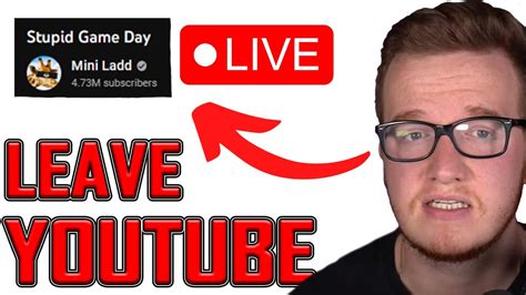 mini ladd officially back livestreaming but no one wants him back youtube