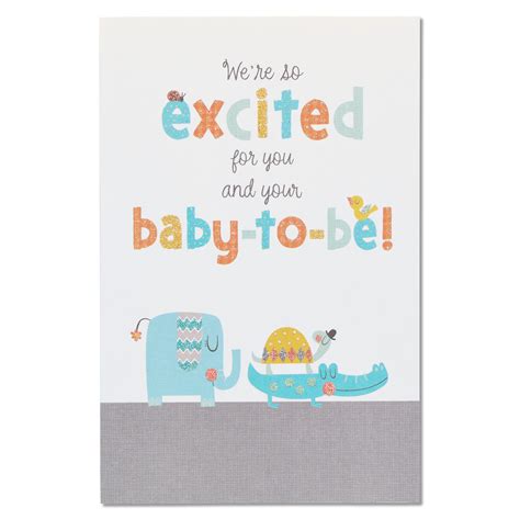 Baby Shower Congratulations Card Peek A Boo Baby Shower Greeting