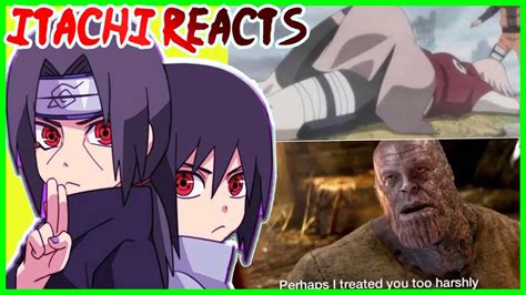Itachi And Sasuke React To Naruto Memes 10 Special Youtube