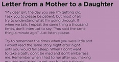 Letter From A Mother To Daughter Pictures, Photos, and Images for ...