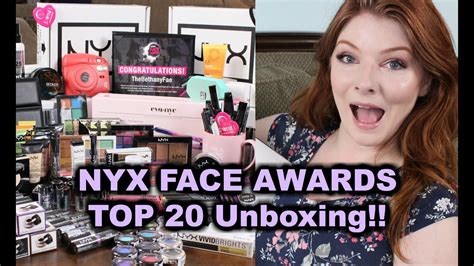 Top 20 Unboxing Nyx Face Awards 2016 Youtube