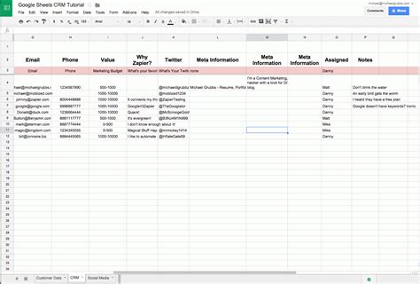 Restaurant Tip Share Spreadsheet Throughout Spreadsheet Crm How To