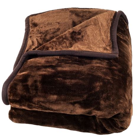 Somerset Home Soft Heavy Thick Plush Mink Blanket 8 Lbs Fullqueen