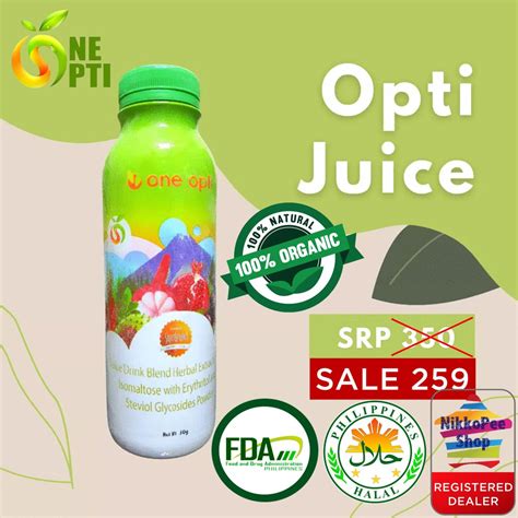 One Opti Juice 15 In 1 Ingredients 100 Authentic New Packaging