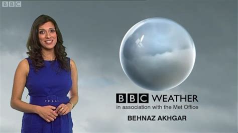 Uk Regional News Caps Behnaz Akhgar Bbc Wales Weather