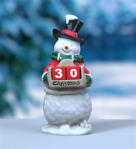 Snowman Christmas 3D model scan realtime | CGTrader