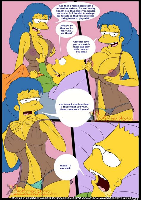 El Los Simpsons Recordando Mam En X Sexo Comics