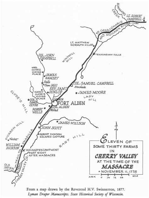 Battle Of Cherry Valley Massacre • American Revolutionary War