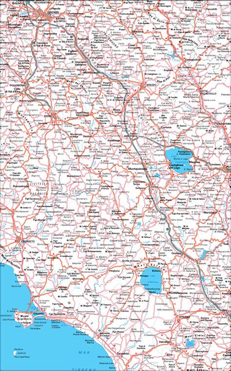Cartina Italia Geografica Mappa Stradario D Italia Mappa