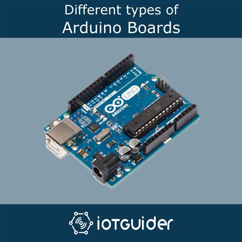 Iotguider Different Types Of Arduino Boards Used In