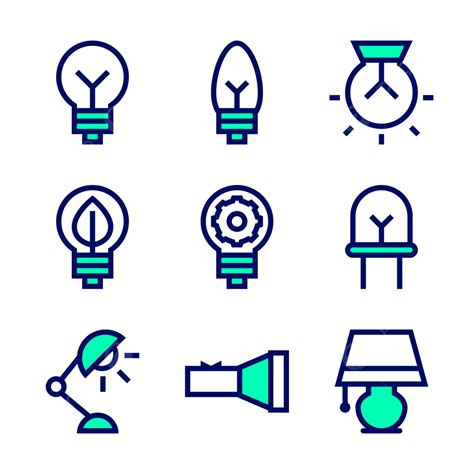 Bulb Clipart Hd Png Icon Pack Of Electric Bulbs And Lamps Icons Pack
