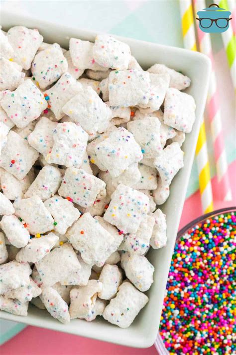 Funfetti Puppy Chow The Country Cook