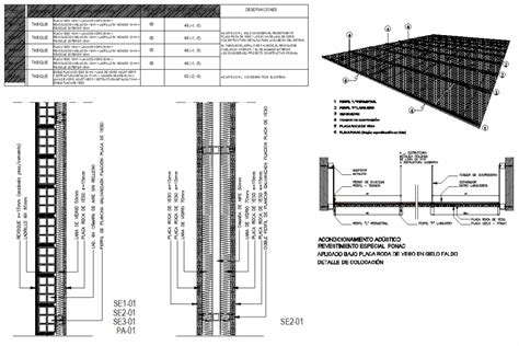 Slab And Beam Section Plan Layout File Cadbull