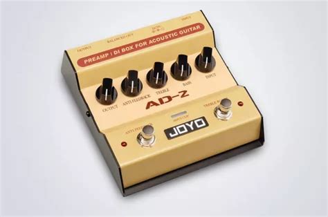 Joyo Pedal Guitarra Acustica Preamp Di Antifeedback Y Eq Env O Gratis