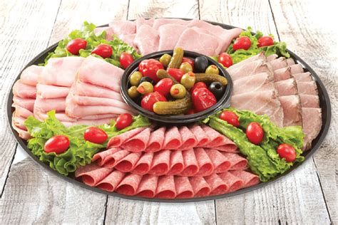 Fresh Sliced Deli Platter Per Person Cravings