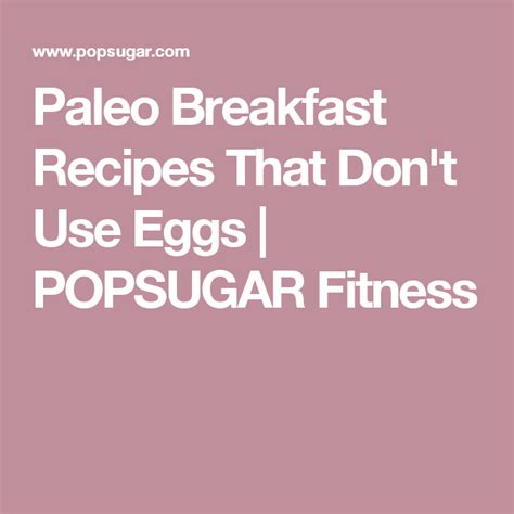 25 Amazing Paleo Breakfast Recipes — No Eggs Required Paleo Recipes