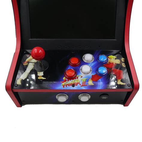 Mini Bartop Arcade Game Machine Cabinet Raspberry Pi 3b 128gb Street
