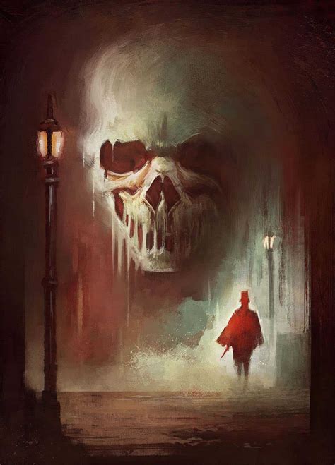 30 Spooky Digital Paintings For A Scary Halloween Paintable