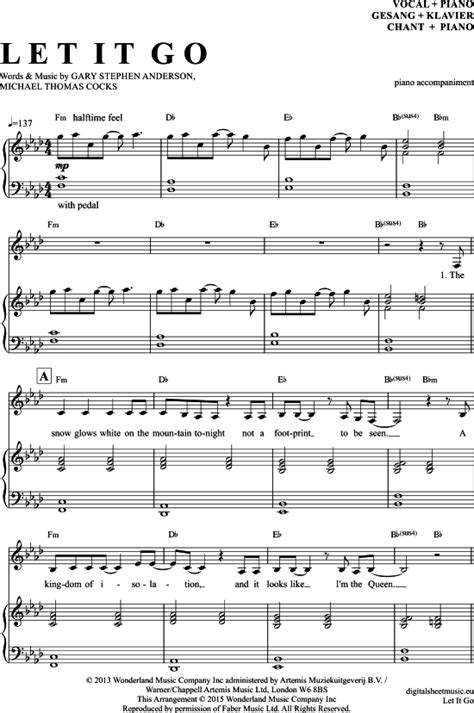 Hier zeige ich dir die umkehrungen von akkorden in der praxis. Let it go (Klavier Begleitung + Gesang) Idina Menzel (aus ...