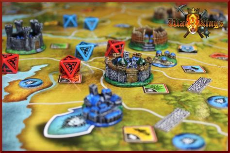 War Of Kings Medieval Strategy Board Game Strategy Board Games