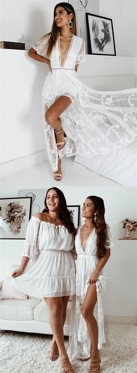 32 Stunning Bridal Shower And Kitchen Tea Dresses For The Bride White