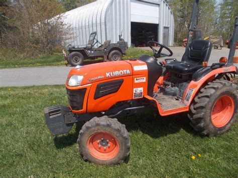 2012 B2320 Kubota Tractor With Attachments Farming Equipment