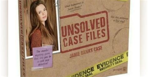 Unsolved Case Files Jamie Banks Board Game Boardgamegeek