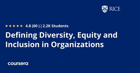 Defining Diversity Equity And Inclusion In Organizations Coursya