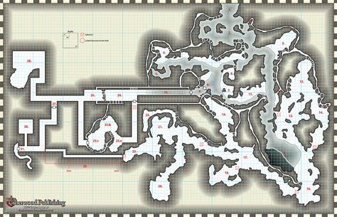 Yrchyn The Tyrant Kobold Lair Map Digital Art By James Kramer Pixels